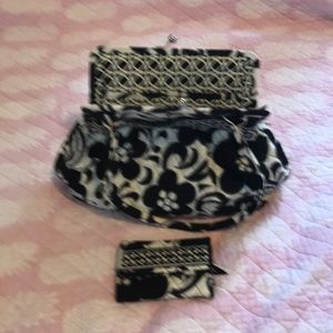 Vera Bradley Purse with matching wallet